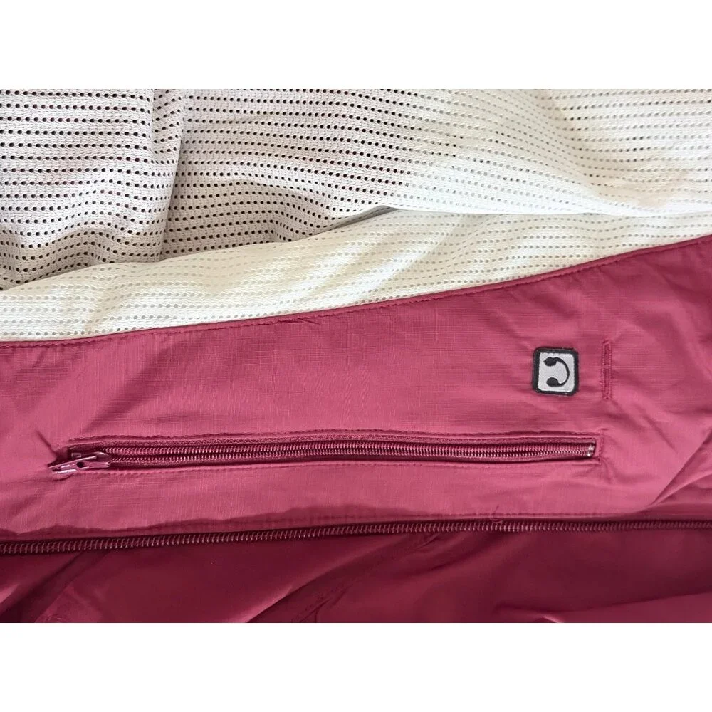 NWT$69 Nike Dri-Fit Centennial Bison Jacket Mens XL Cardinal Red Windbreaker Tra
